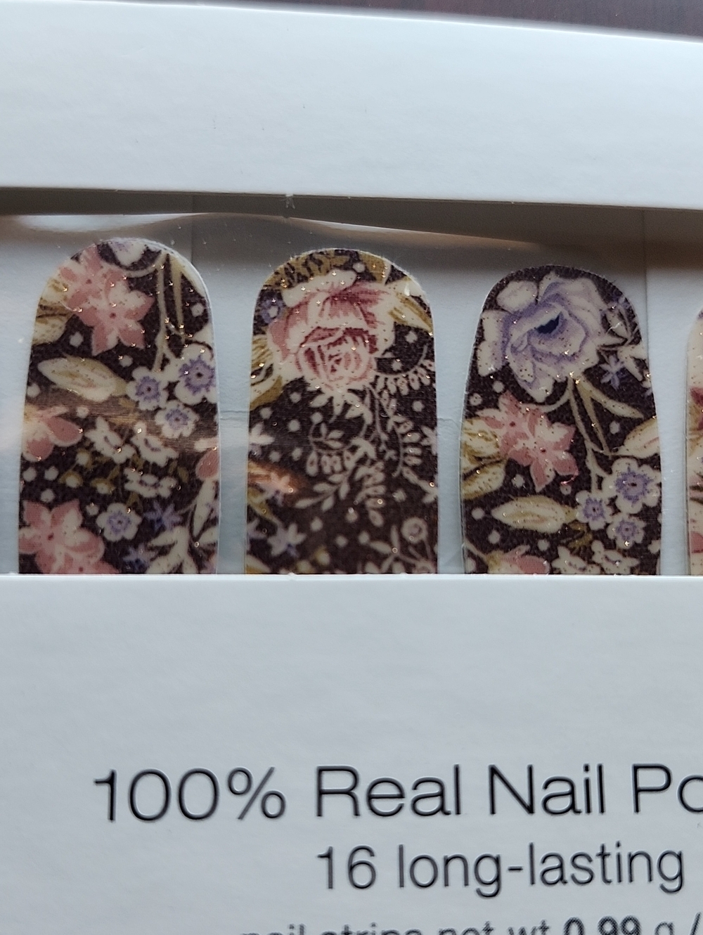 👉RARE *NWT* COLOR STREET "FLORAL EMBROIDERY" 100% NAIL POLISH STRIPS ~USA